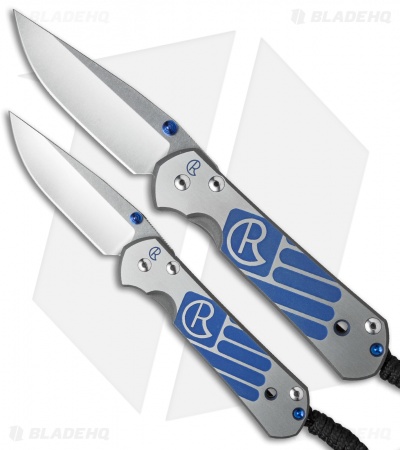 Chris Reeve Large Sebenza 21 Knife CGG Patriotic (3.625" Satin)