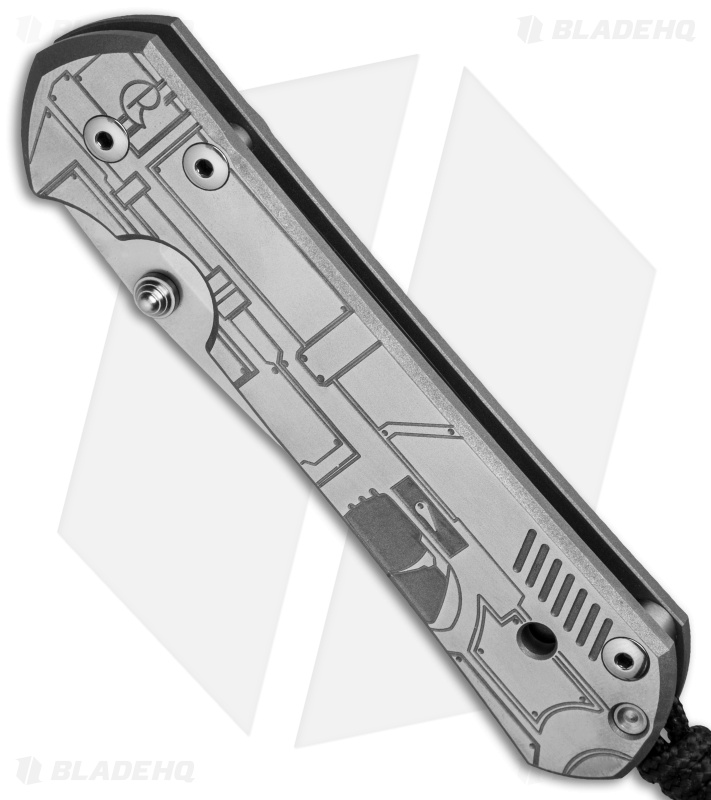 Chris Reeve Large Sebenza 21 Knife CGG Side Arm - Blade HQ