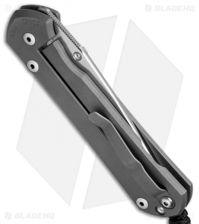 Chris Reeve Large Sebenza 21 Knife CGG Side Arm (3.625" Satin)