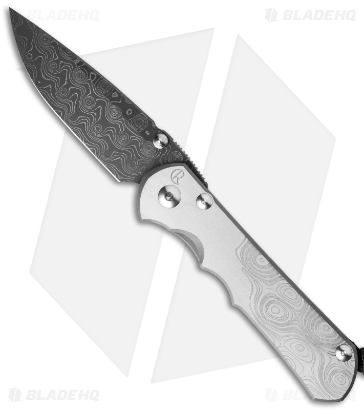 Chris Reeve Sebenza 25 Frame Lock Knife CGG (Raindrop Damascus