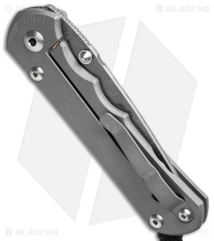 Chris Reeve Sebenza 25 Frame Lock Knife CGG (Raindrop Damascus