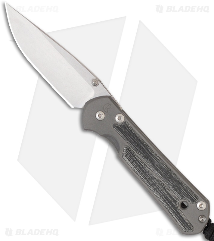 Chris Reeve Small Sebenza 21 Knife w/ Micarta Inlays (2.94" Polish)