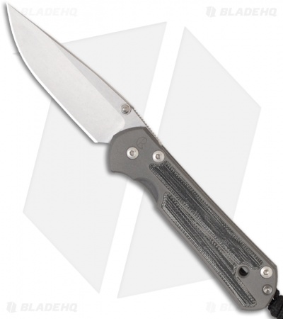 Chris Reeve Small Sebenza 21 Knife w/ Micarta Inlays (2.94" Polish)