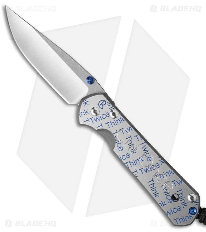Chris Reeve Small Sebenza 21 Knife CGG Cut Once (2.94
