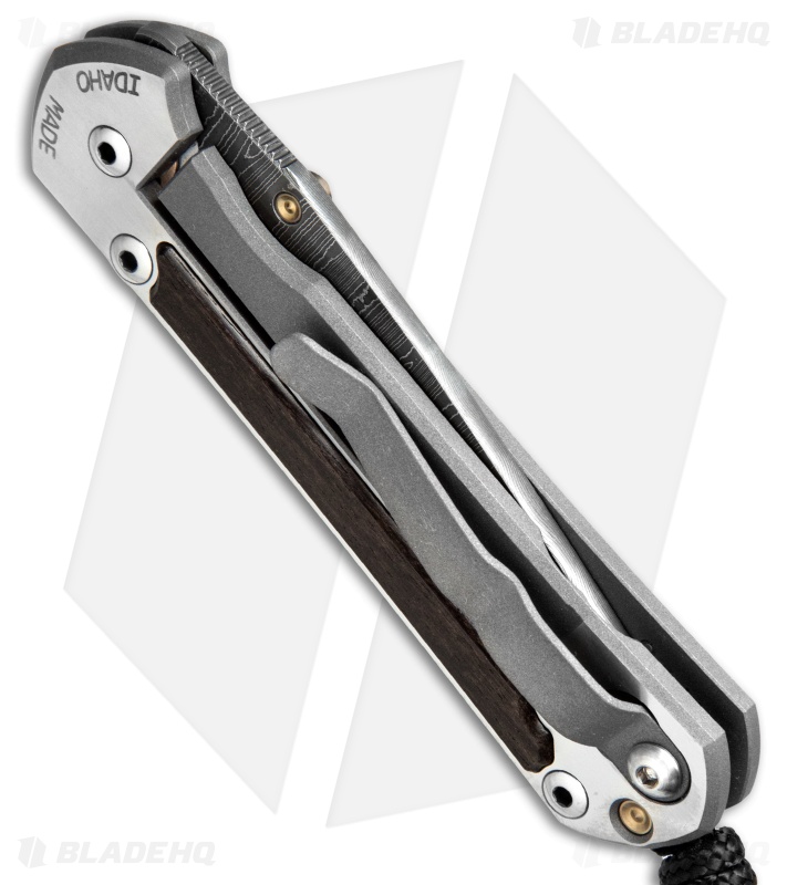 Chris Reeve Small Sebenza 21 Knife w/ Gabon Ebony Inlays (2.9