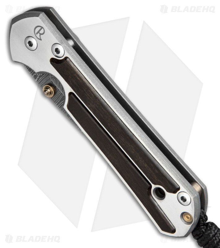 Chris Reeve Small Sebenza 21 Knife w/ Gabon Ebony Inlays (2.9