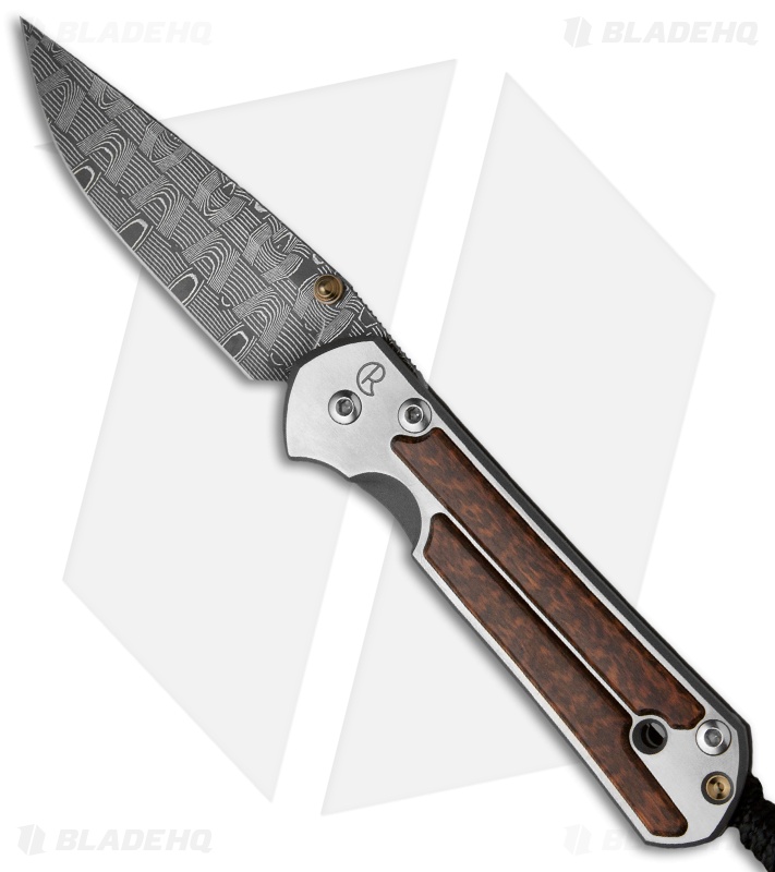 Chris Reeve Small Sebenza 21 Knife w/ Snakewood & Basketweave
