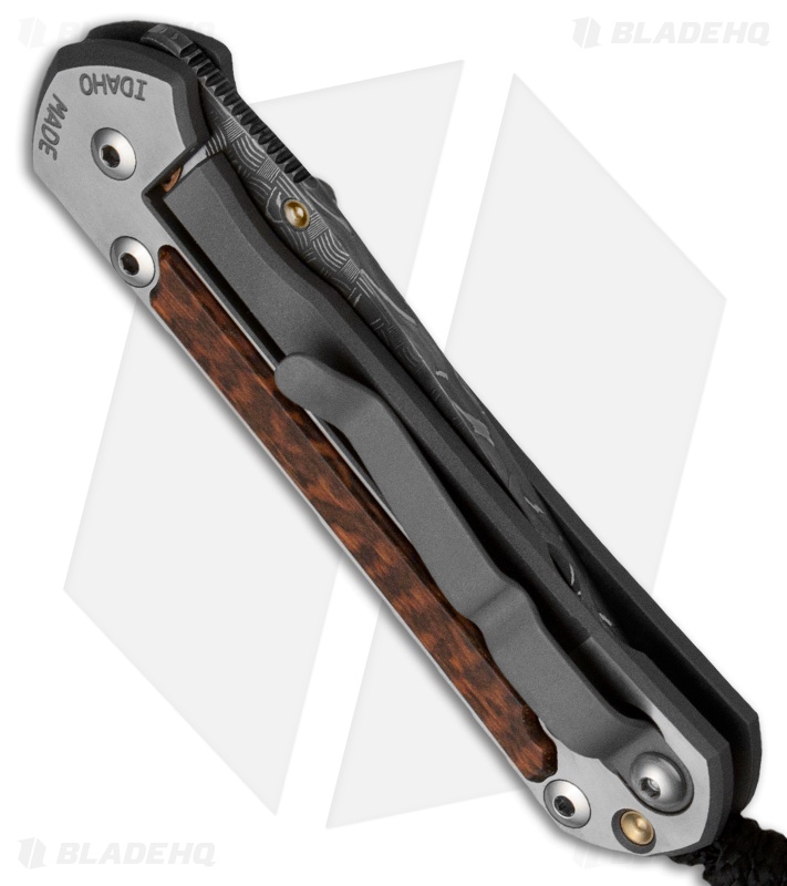 Chris Reeve Small Sebenza 21 Knife w/ Snakewood & Basketweave