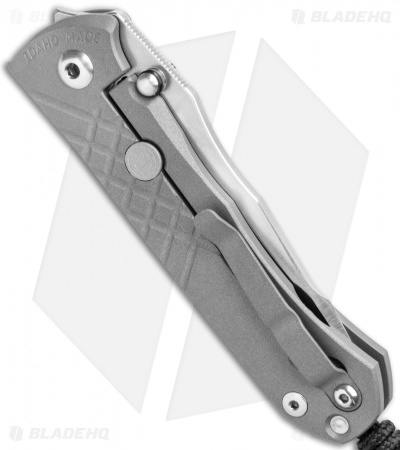 Chris Reeve Umnumzaan Frame Lock Knife Titanium (3.7" Stonewash)