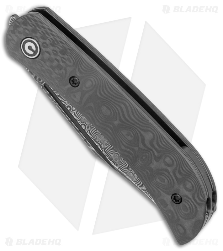 CIVIVI Appalachian Drifter 2 Liner Lock Knife Black Rose CF (2.9" Dam.)