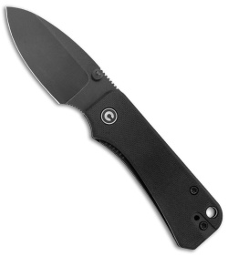 CIVIVI Baby Banter Liner Lock Knife Black G-10 (2.34" Black SW) C19068S-2