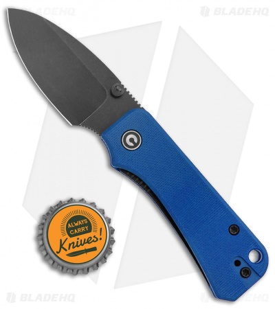 CIVIVI Baby Banter Liner Lock Knife Blue G-10 (2.34" Black SW) C19068S-3