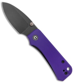 CIVIVI Baby Banter Liner Lock Knife Purple G-10 (2.34" Black SW) C19068S-4