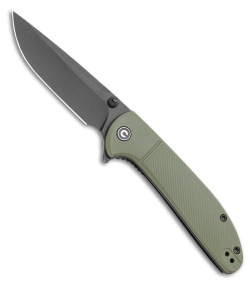 CIVIVI Badlands Vagabond Folding Knife OD Green FRN (3.25" Black) C2019B