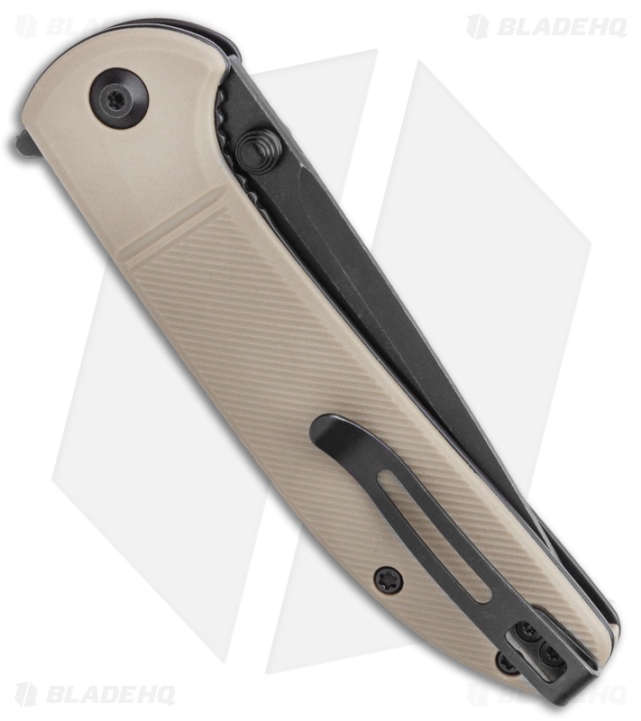 CIVIVI Badlands Vagabond Folding Knife Tan FRN (3.25" Black) C2019A