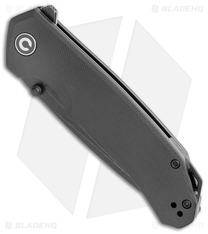 CIVIVI Brazen Tanto Liner Lock Knife Black G-10 (3.5" Black D2) C2023C