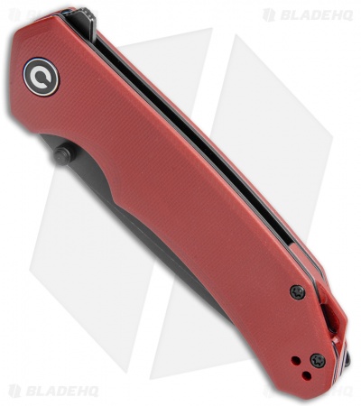 CIVIVI Brazen Tanto Liner Lock Knife Burgundy G-10 (3.5" Black D2) C2023B