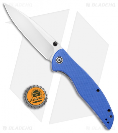 CIVIVI Governor Liner Lock Knife Blue G-10 (3.86" Satin D2) C911B