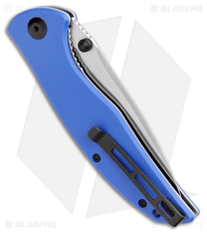 CIVIVI Governor Liner Lock Knife Blue G-10 (3.86" Satin D2) C911B