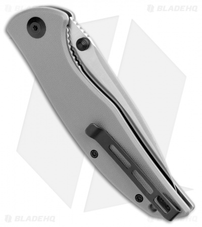 CIVIVI Governor Liner Lock Knife Gray G-10 (3.86" Satin D2) C911A