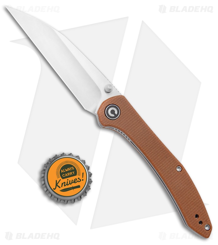 CIVIVI Hadros Liner Lock Knife | Brown Micarta C20004-2 - Blade HQ