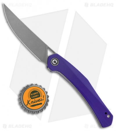 CIVIVI Lazar Liner Lock Knife Purple G-10 (3.3" SW) C20013-2