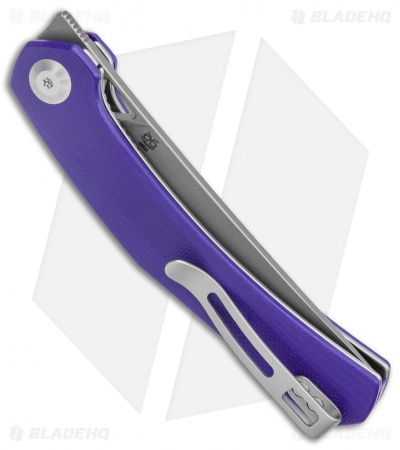 CIVIVI Lazar Liner Lock Knife Purple G-10 (3.3" SW) C20013-2