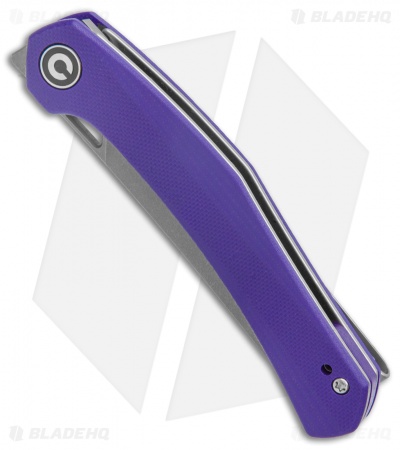 CIVIVI Lazar Liner Lock Knife | Purple G-10 + SW | Blade HQ