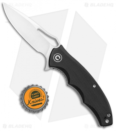 CIVIVI Little Fiend Liner Lock Knife Black G-10 (3" Satin D2) C910C