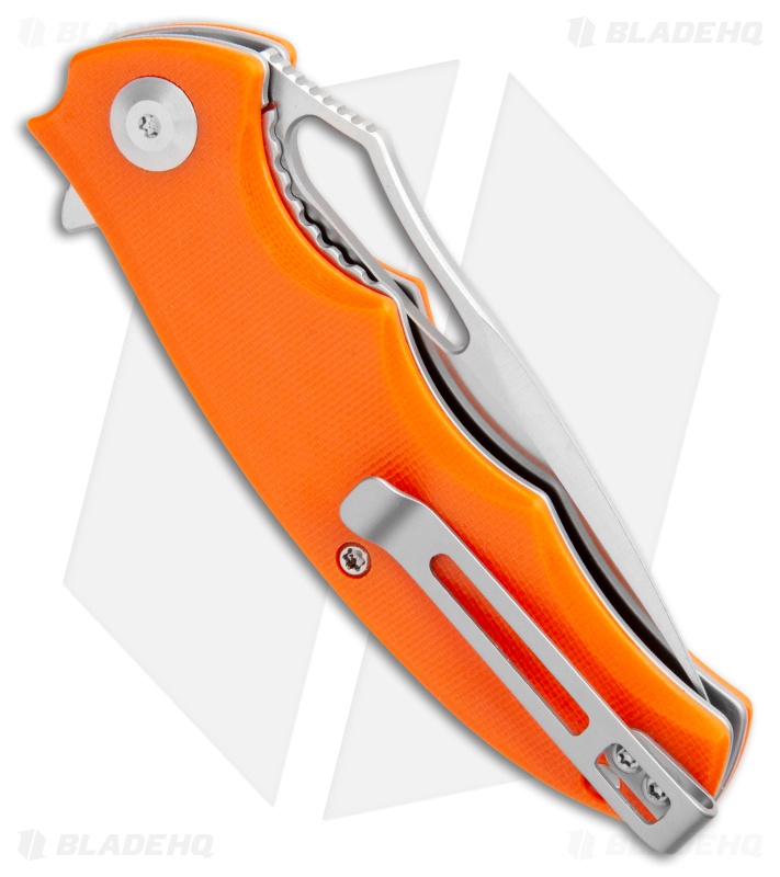 CIVIVI Little Fiend Liner Lock Knife  Orange G-10 (3" Satin D2) C910B