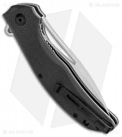 CIVIVI Vexer Flipper Liner Lock Knife Black G-10 (3.96" Satin) 