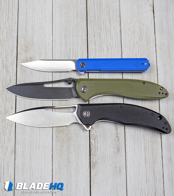 CIVIVI Vexer Flipper Liner Lock Knife Black G-10 (3.96" Satin) 