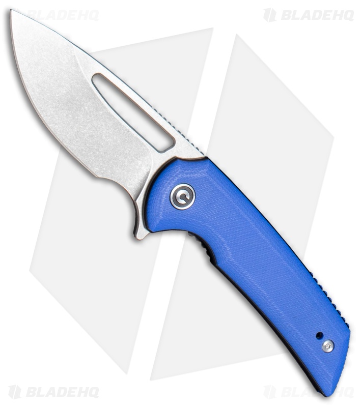 CIVIVI Odium Liner Lock Knife Blue G10 (2.625" Satin) Blade HQ