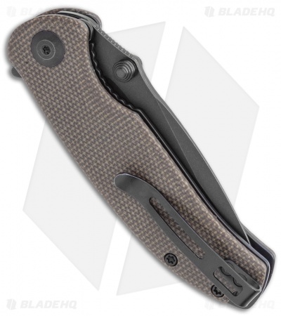 CIVIVI Pintail Liner Lock Knife Dark Green Micarta (3" Black SW) C2020C
