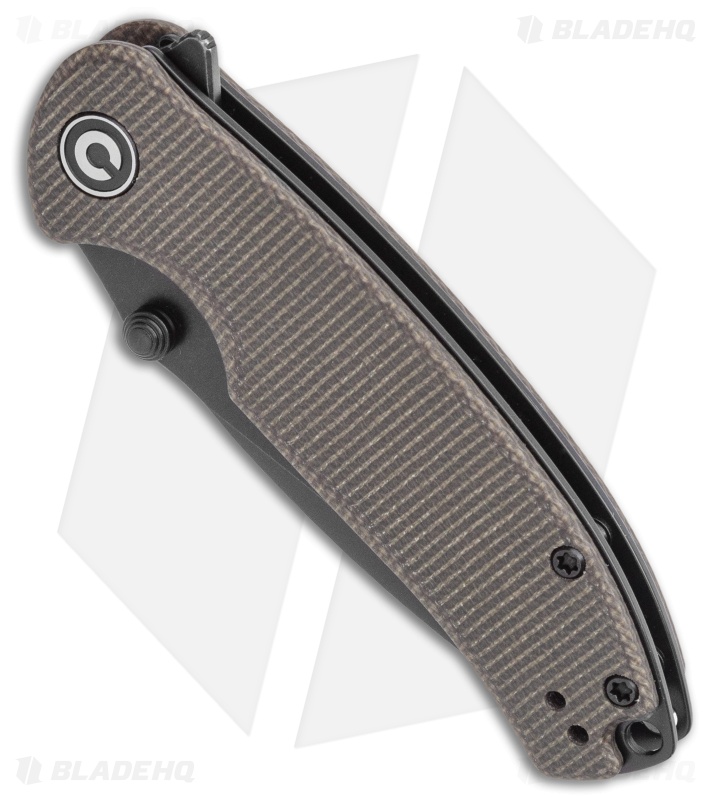CIVIVI Pintail Liner Lock Knife Dark Green Micarta (3" Black SW) C2020C