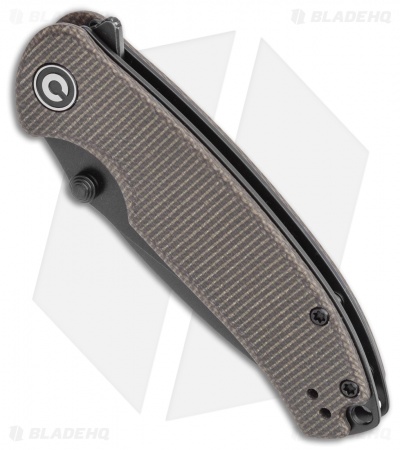 CIVIVI Pintail Liner Lock Knife Dark Green Micarta (3" Black SW) C2020C