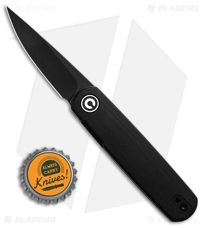 CIVIVI Lundquist Lumi Knife Black G-10 + Black SW - Blade HQ