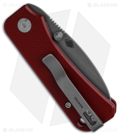 CIVIVI Baby Banter Liner Lock Knife Burgundy G-10 (2.4” Stonewash)