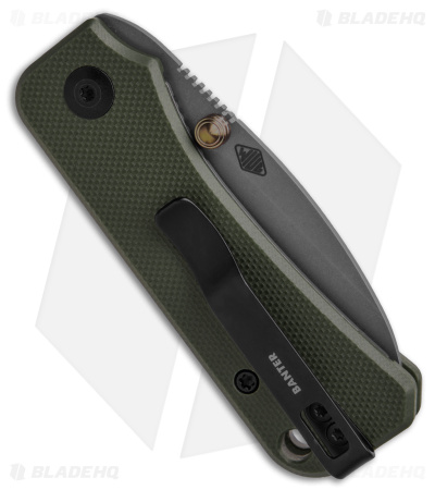 CIVIVI Baby Banter Liner Lock Knife Green G-10 (2.4" SW Nitro-V)