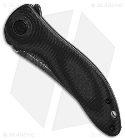 CIVIVI Synergy3 Tanto Liner Lock Knife Carbon Fiber (Damascus) 