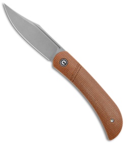 CIVIVI Appalachian Drifter Slip Joint Knife Brown Micarta  (2.9&quot;SW) C2015A | 127999