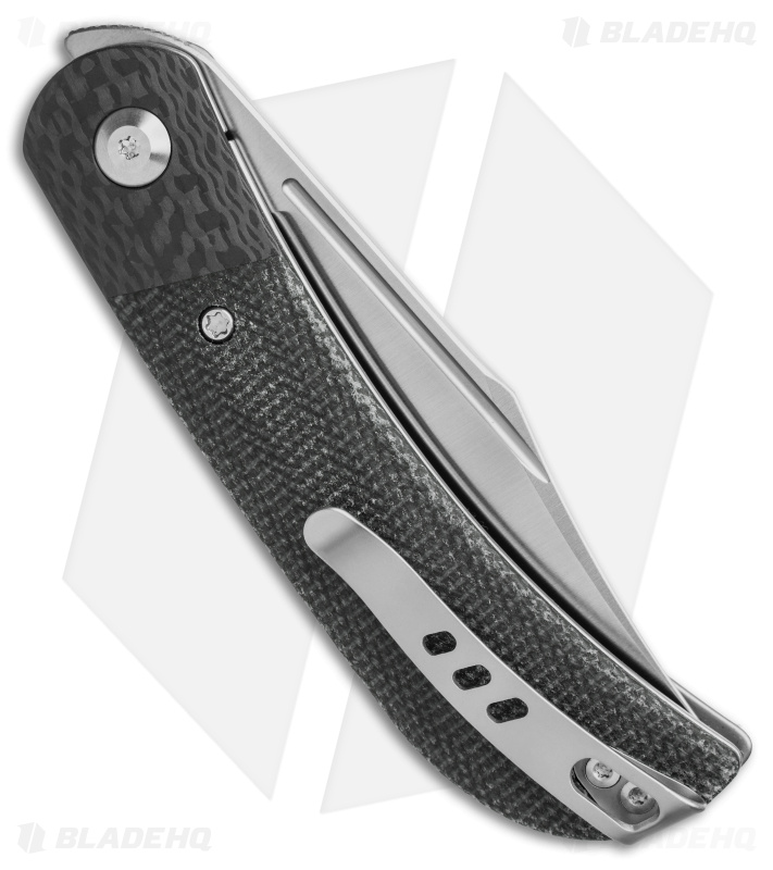 CIVIVI Appalachian Drifter 2 Liner Lock Knife Dark Green Micarta (3" Satin)