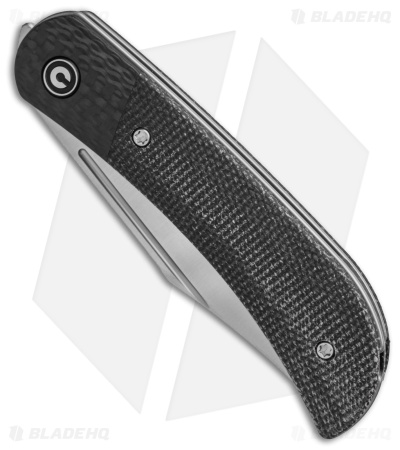CIVIVI Appalachian Drifter 2 Liner Lock Knife Dark Green Micarta (3" Satin)