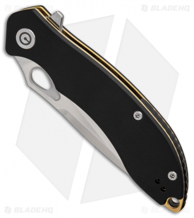 CIVIVI Aquila Flipper Liner Lock Knife Black G-10 (3.4" Satin) C805F