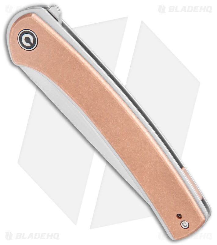 CIVIVI Asticus Liner Lock Knife Stonewashed Copper (3.8" Satin) C2002F
