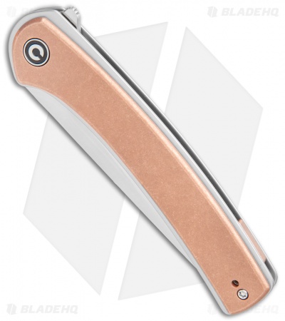 CIVIVI Asticus Liner Lock Knife Stonewashed Copper (3.8" Satin) C2002F