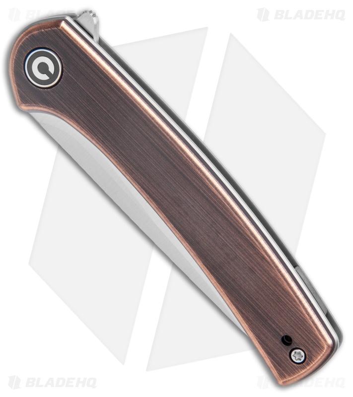 CIVIVI Mini Asticus Liner Lock Knife Black Rubbed Copper (3.25" Satin)