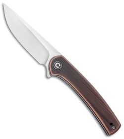 CIVIVI Mini Asticus Liner Lock Knife Black Rubbed Copper (3.25" Satin)