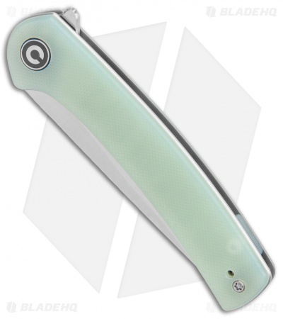 CIVIVI Mini Asticus Liner Lock Knife Natural Jade G-10 (3.25" Satin)