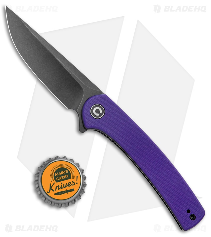 CIVIVI Mini Asticus | Liner Lock Knife | Purple G-10 + Black C19026B-4